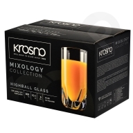 Szklanki do napojów Mixology 300 ml 6 sztuk KROSNO