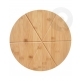 Deska bambusowa do serwowania i krojenia pizzy