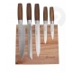 Zestaw 5 noży w bloku z drewna akacjowego