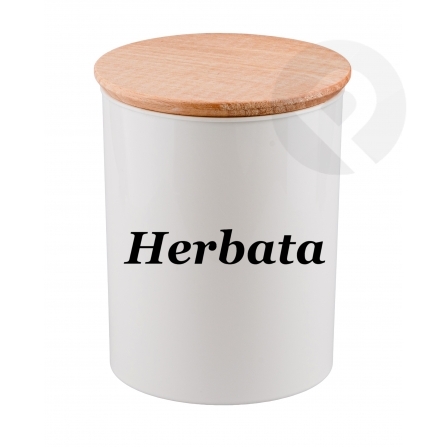 Pojemnik 1,2L z przykrywką HERBATA