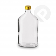 Butelka szklana 500ml piersiówka
