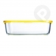 Pojemnik prostokątny szklany 1,16l żółty LUMINARC