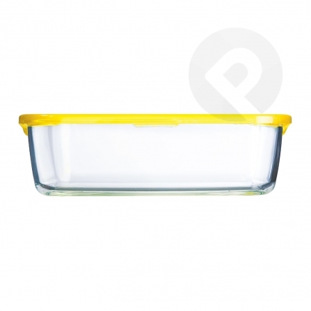 Pojemnik prostokątny szklany 1,16l żółty LUMINARC