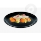 Talerz obiadowy Pampille 25 cm czarny LUMINARC