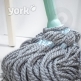 Mop skręcany do podłóg Twist York + kij 130 cm