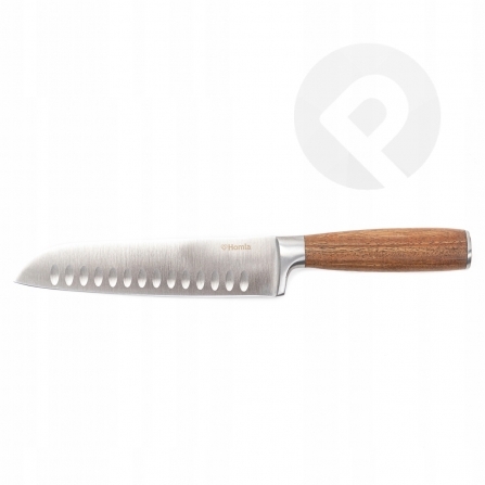 Nóż santoku z drewnianą rączką 31 cm MOOKA HOMLA