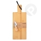 Deska do krojenia bambusowa z nożykiem 38x15cm Bambou HOMLA