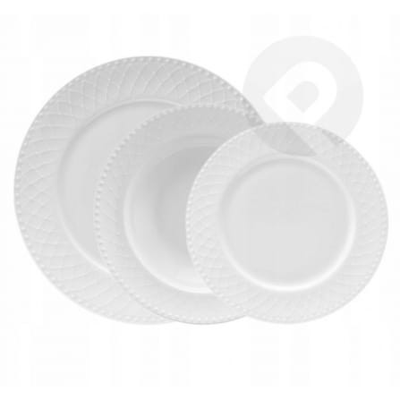 Komplet obiadowy porcelanowy 18-ele. ROMA VILLA ITALIA