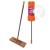 Mop płaski Salsa mikrofibra + kij teleskopowy 120 cm