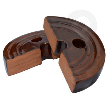 Kamień kamionkowy dociskowy do kiszenia 2 sztuki