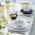 Talerz obiadowy Carine Neo Granit 27 x 27 cm LUMINARC