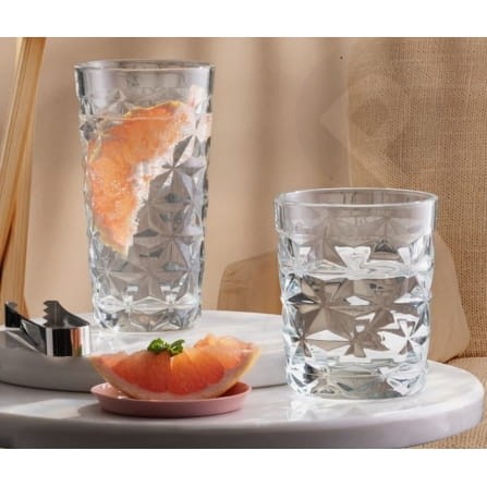 Komplet 4 niskich szklanek Estrella 305 ml PASABAHCE