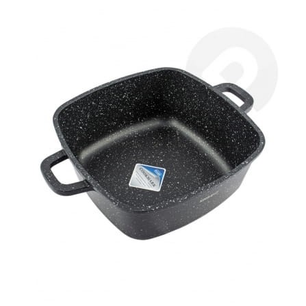 Garnek z powłoką marmurkową 20 cm