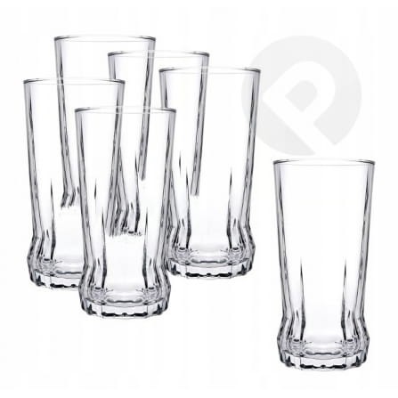 Komplet 6 szt. szklanek do napojów 285ml Pasabahce