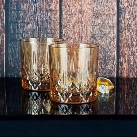 Szklanka do whisky 280ml Miodowy Transparent