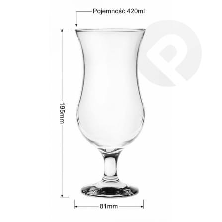 Kieliszek koktajlowy 420 ml