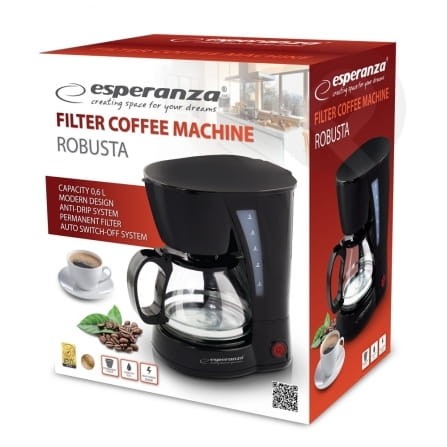 Ekspres przelewowy do kawy Robusta 0,6L