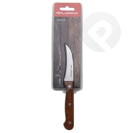 Nóż do jarzyn zakrzywiony Wood 7cm