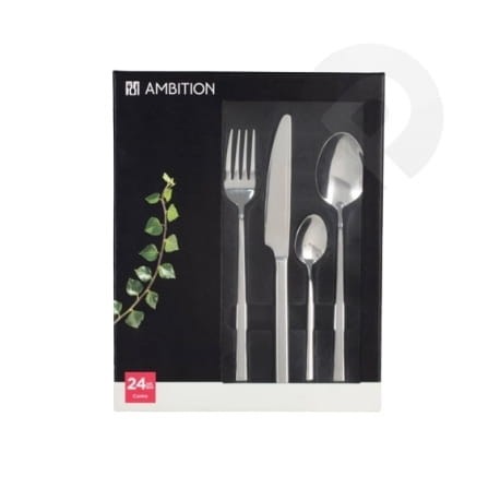 Sztućce w zestawie 24 elementy Como AMBITION