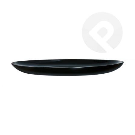 Talerz deserowy Diwali czarny 19 cm LUMINARC