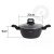 Garnek czarny marmurek 20cm 2,3l