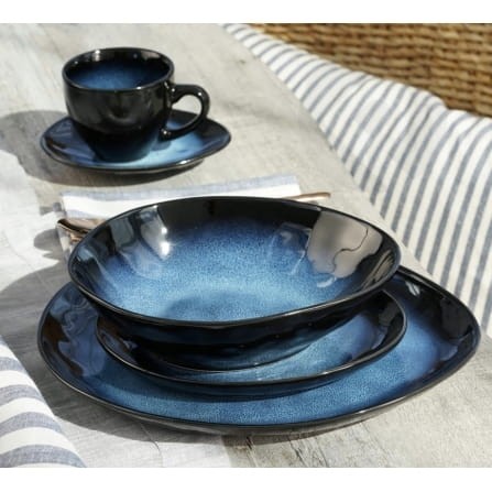 Talerz głęboki 21 cm DARK NIGHT VILLA ITALIA