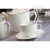 Filiżanka porcelanowa ze spodkiem do herbaty 250ML BARI PLATIN VILLA ITALIA