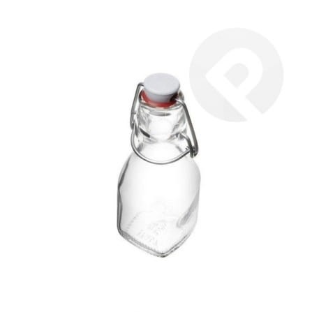 Butelka szklana z korkiem 125ml