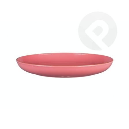 Talerz płytki 27 cm Rondo Premium Koralowy LUBIANA