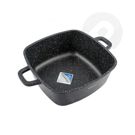 Garnek z powłoką marmurkową 24 cm