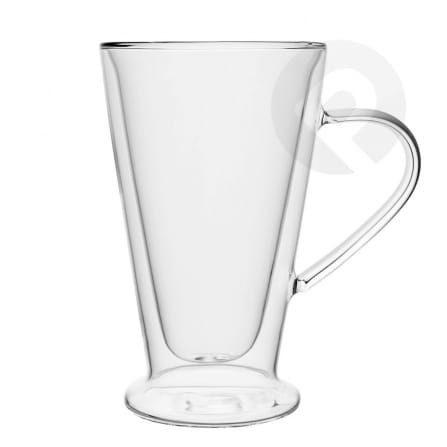 Kpl. 2 szklanek termicznych z uchem 400 ml