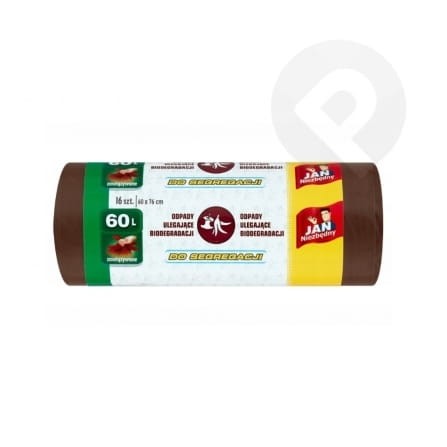 Worki na śmieci 60 litrów BIO