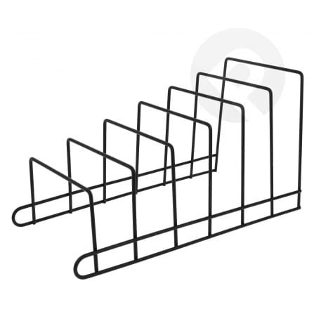 Stojak na pokrywy, talerze