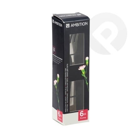 Komplet widelczyków do ciasta Roma 6 szt. AMBITION