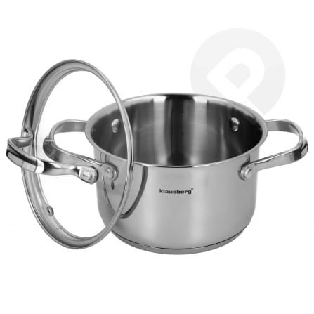 Garnek  z pokrywką 1,8L