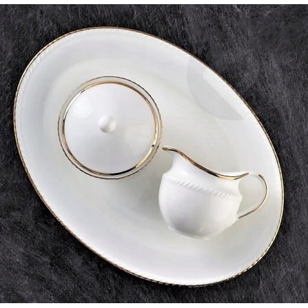 Półmisek porcelanowy owalny 28 cm CAMILLA VILLA ITALIA