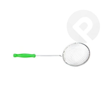 Łyżka cedzakowa stal chromowana 12cm