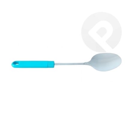 Łyżka do mieszania nierdzewna z plastikową raczką 29 cm
