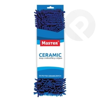Mop CERAMIC z mikrofibry zestaw z kijem