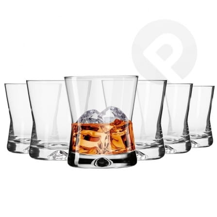 Szklanki do whisky X-line 290ml 6 sztuk KROSNO