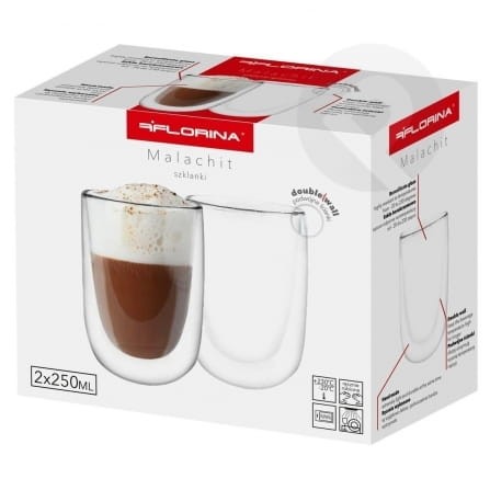 Kpl. 2 szklanek termicznych 250 ml