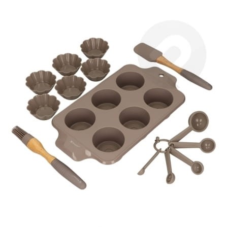 Zestaw silikonowy do pieczenia muffinek