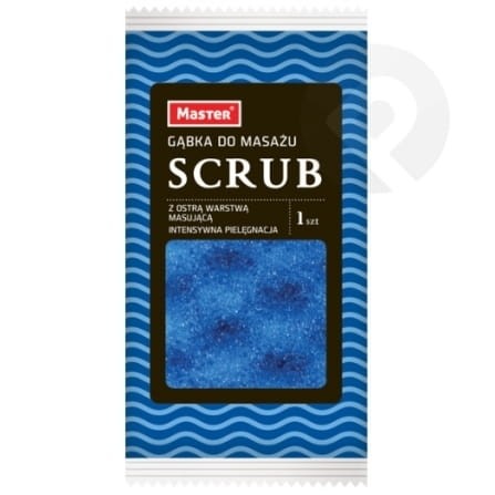 Gąbka kąpielowa szorstka Scrub