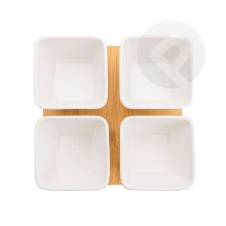 Komplet 4 miseczek do dipów Florina