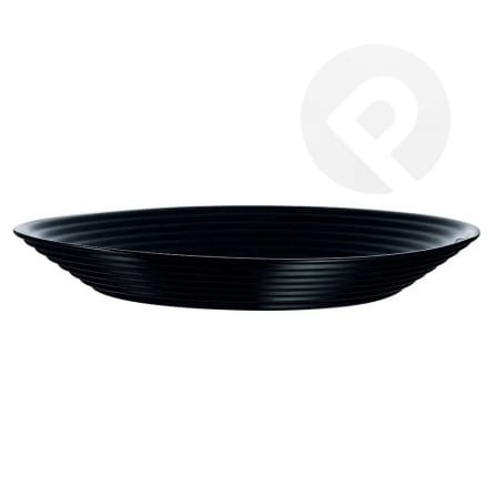 Talerz głęboki czarny Harena 23 cm LUMINARC