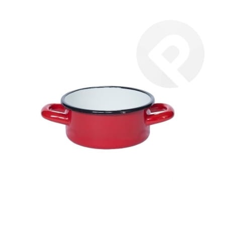 Rondel z uchami - czerwony 24 cm