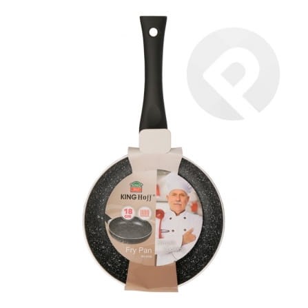 Patelnia z powłoką marmurkową  18 cm