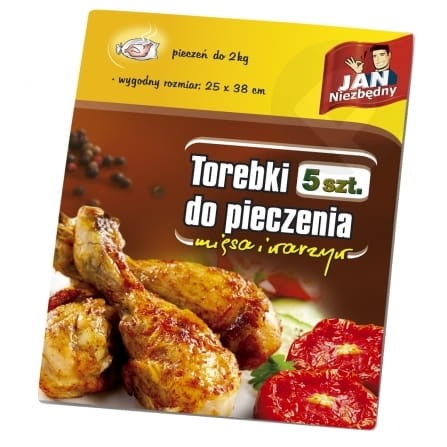 Torebki do pieczenia 25X38 Jan Niezbędny