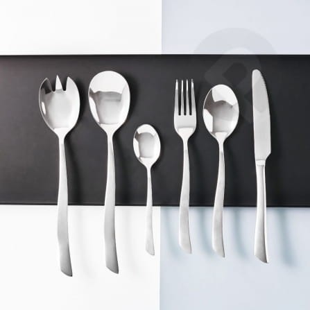 Komplet sztućców Wave 50-elementowy AMBITION