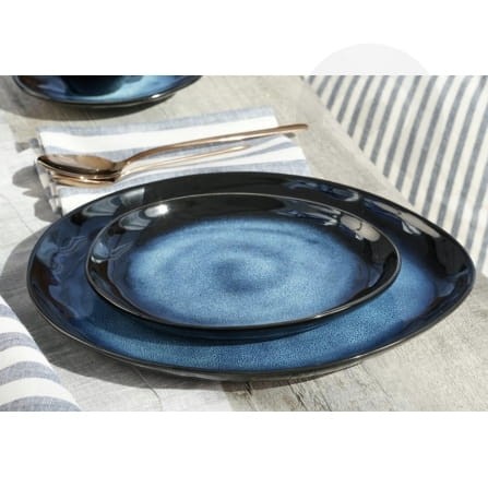 Talerz płytki 29 cm DARK NIGHT VILLA ITALIA